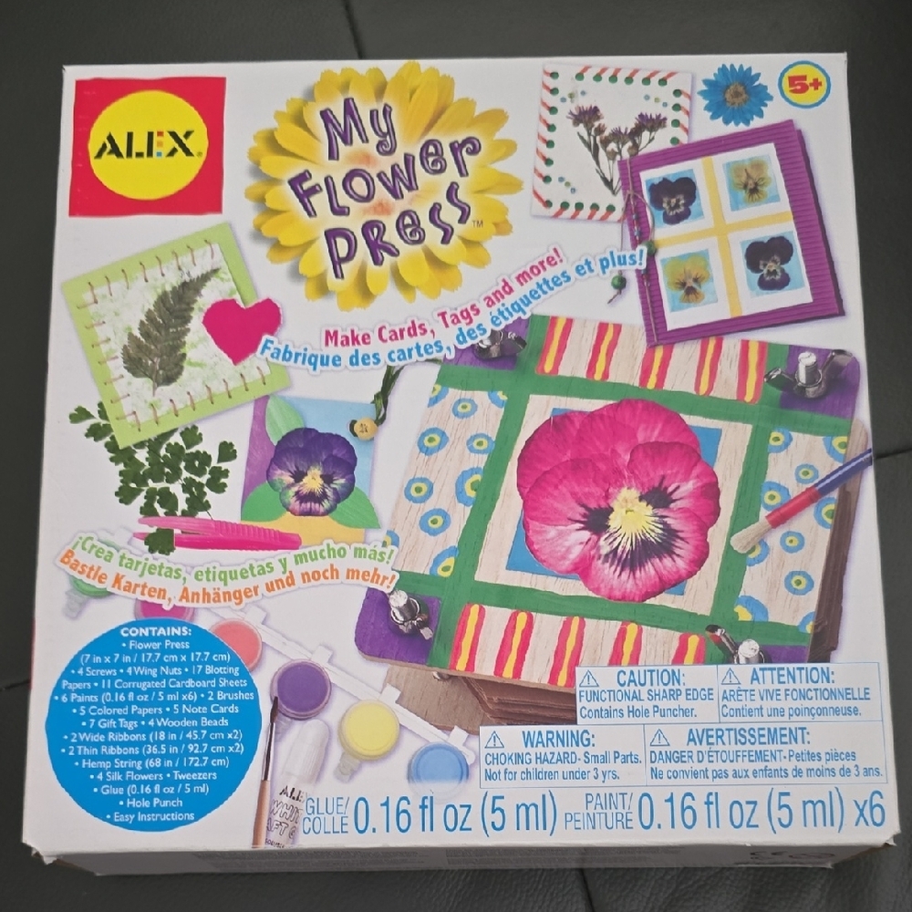 My Flower Press Craft Kit - ALEX Brand